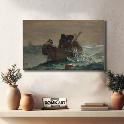 Winslow Homer The Herring Net 1885 – Reproduction
