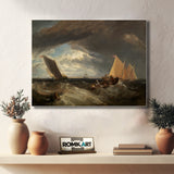 William Turner The Junction Of The Thames And The Medway 1807 – Reproduction