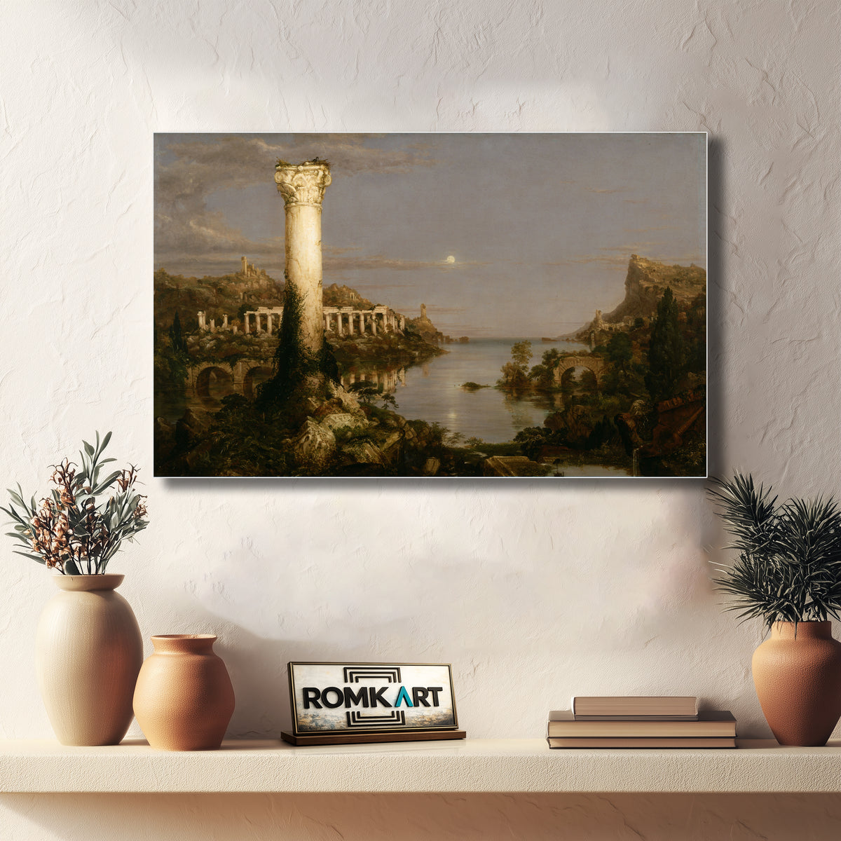 Thomas Cole The Course Of Empire Desolation 1836 – Reproduction