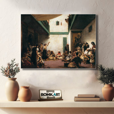 Eugene Delacroix Jewish Wedding In Morocco 1839 – Reproduction