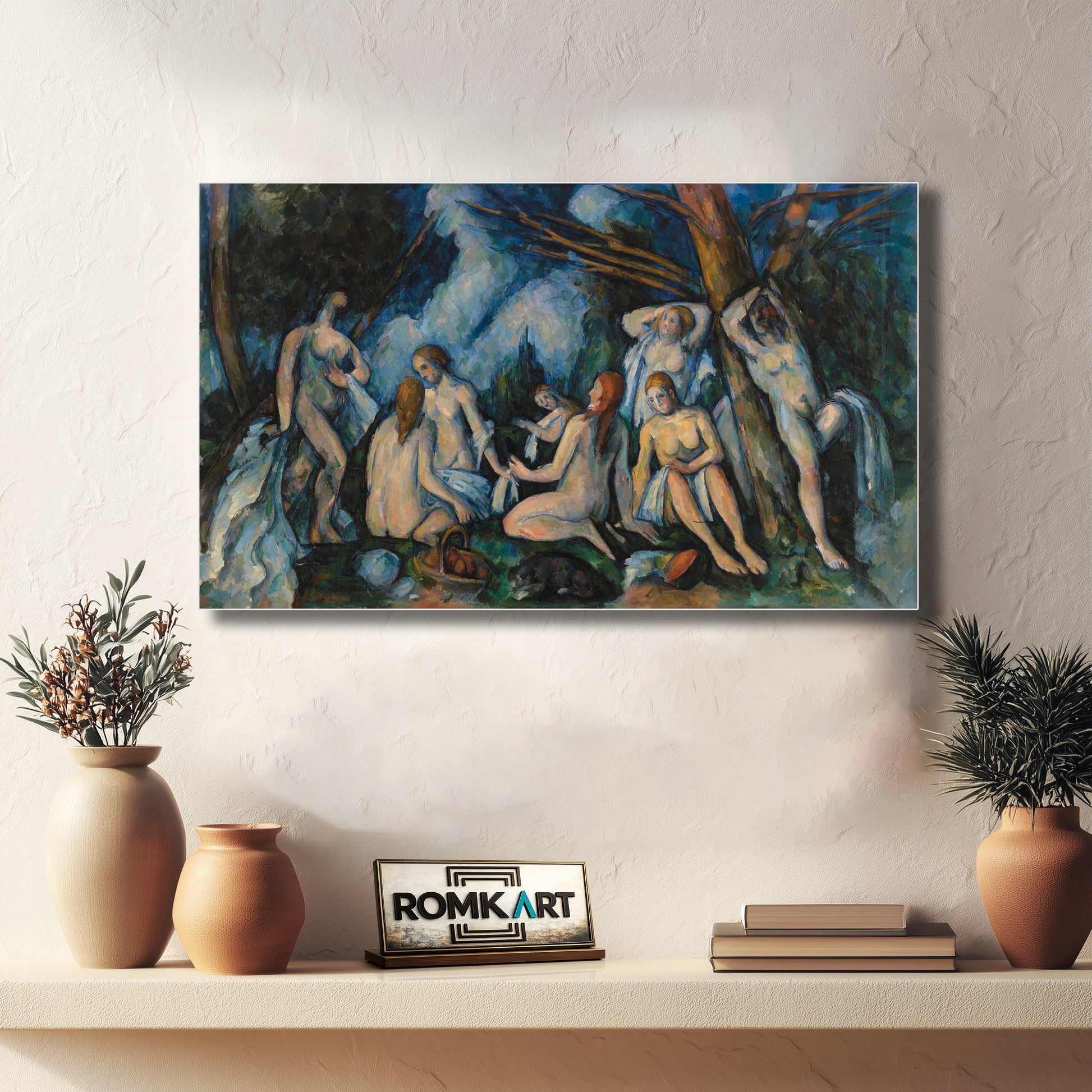 Paul Cezanne The Large Bathers 1894 Barnes Foundation – Reproduction
