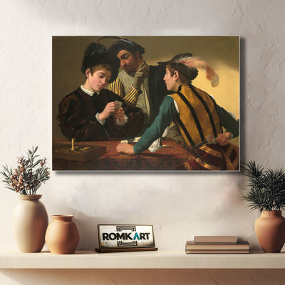 Caravaggio The Cardsharps – Reproduction
