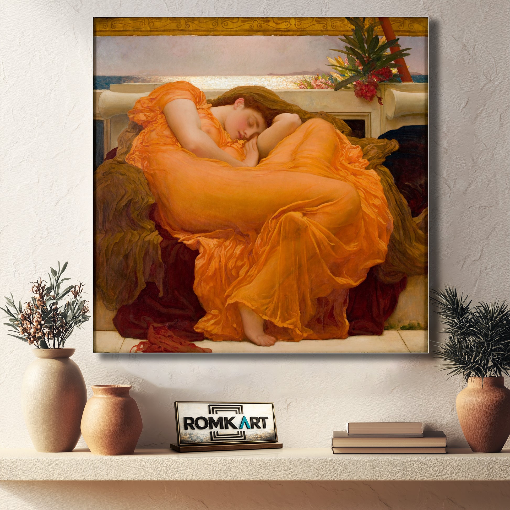 Frederic Leighton Flaming June 1895 – Reproduction
