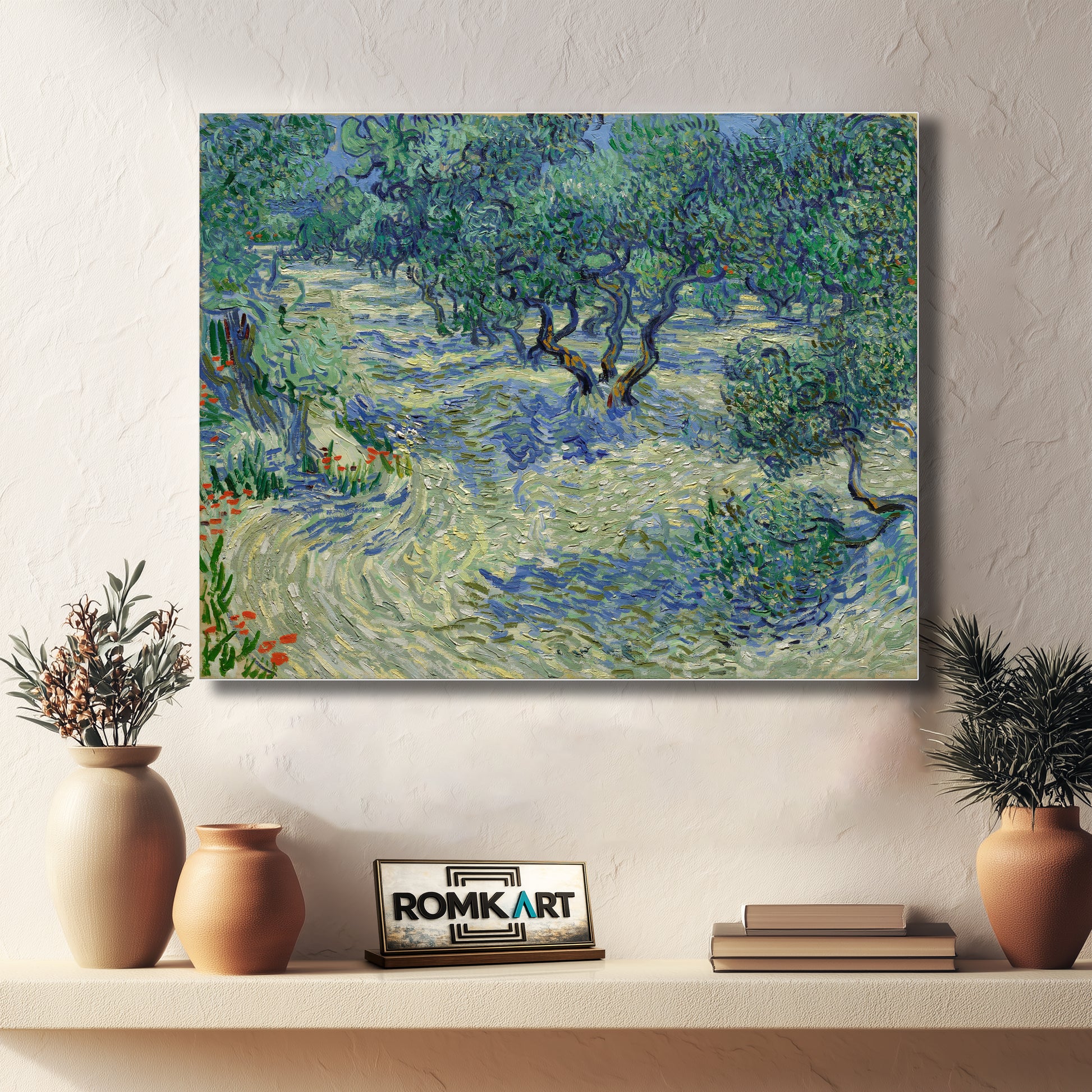 Vincent Van Gogh Olive Orchard 1889 – Reproduction