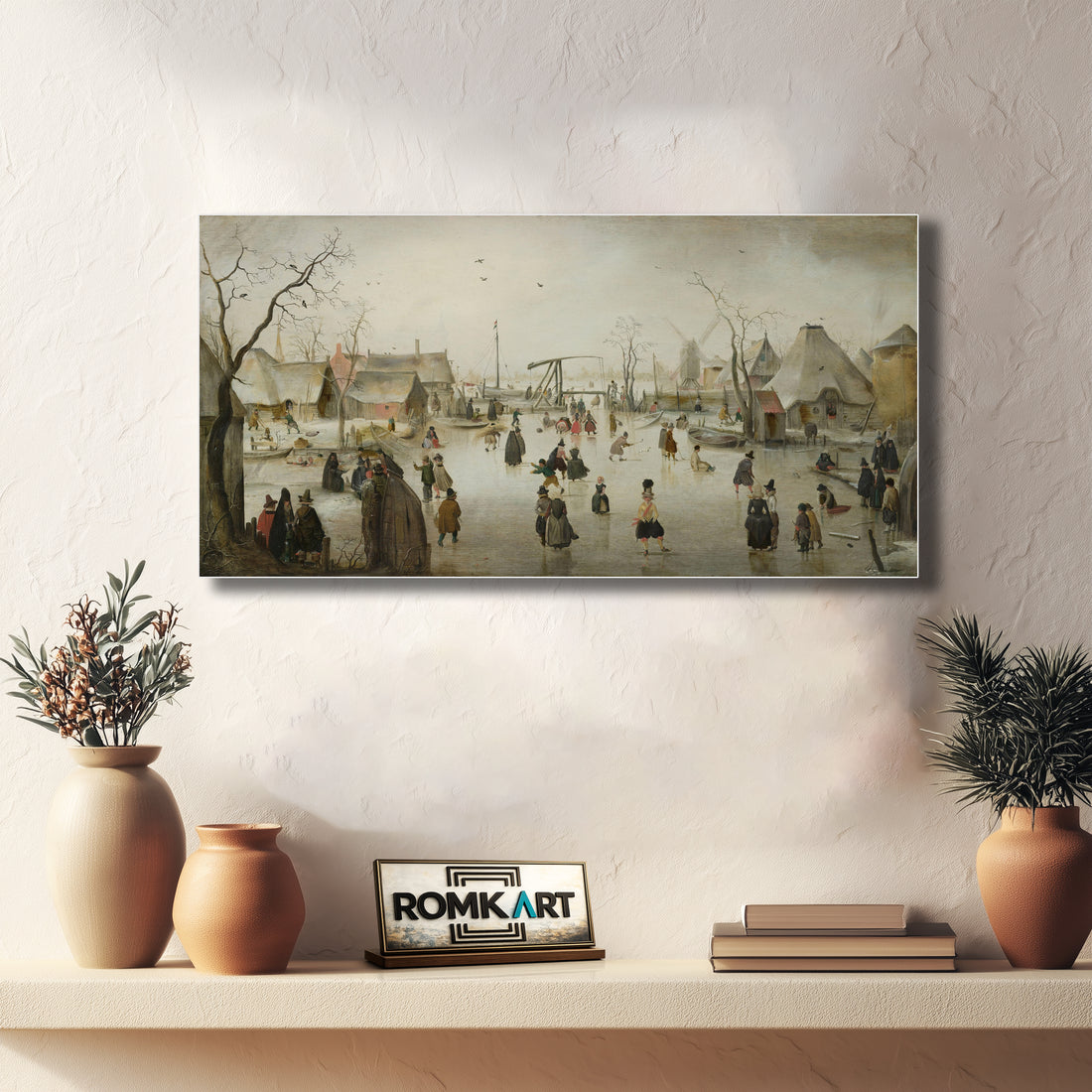 Hendrick Avercamp The Pleasures of Winter 1610 – Reproduction