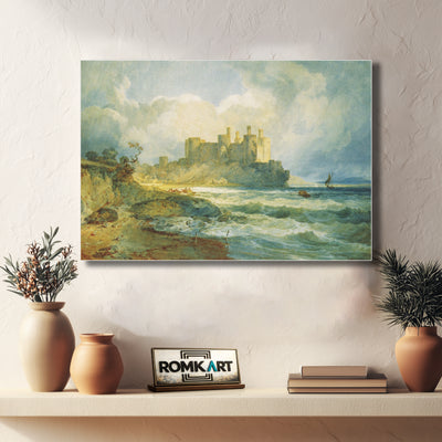 William Turner Conway Castle North Wales 1798 – Reproduction