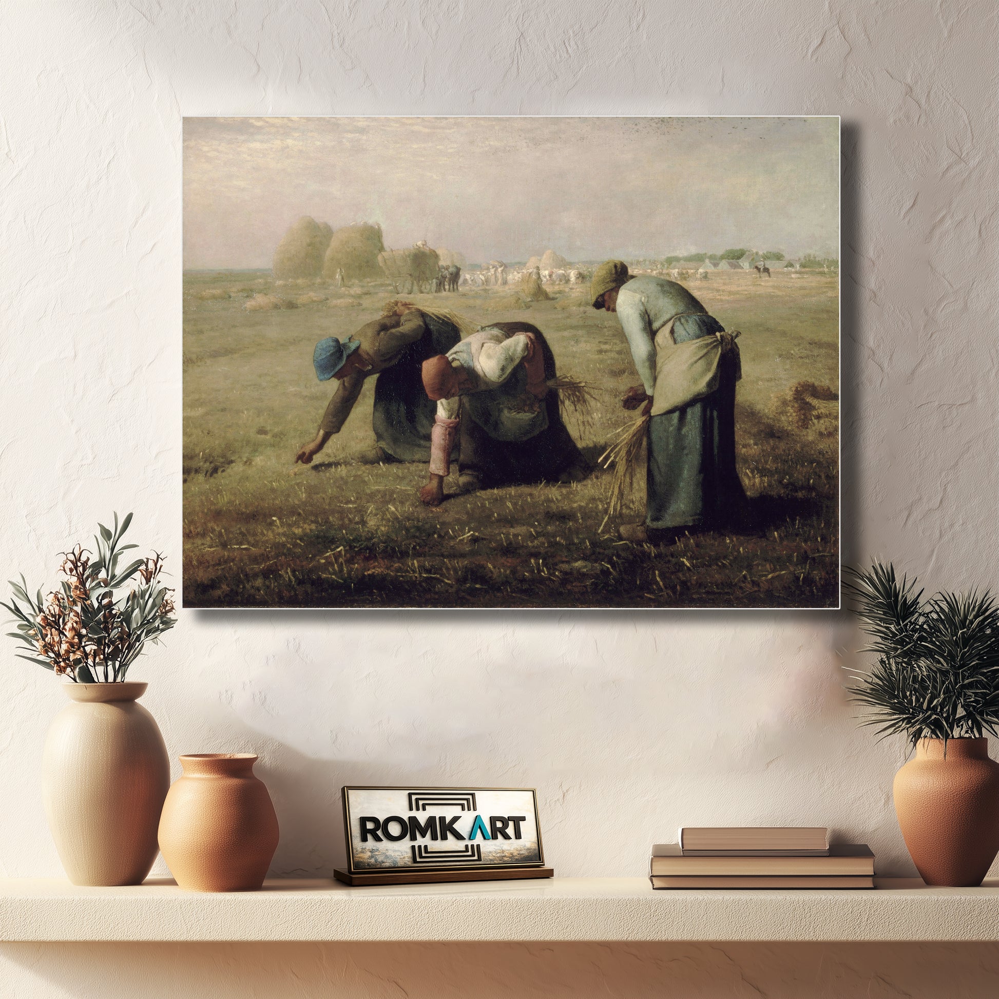 Jean-francois Millet Gleaners 1857 – Reproduction