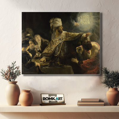 Rembrandt Belshazzars Feast 1635-1638 – Reproduction