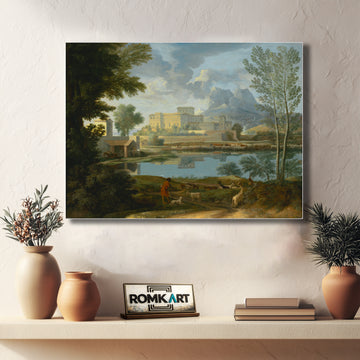 Nicolas Poussin Landscape In Calm Weather 1651 – Reproduction