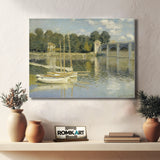 Claude Monet The Bridge At Argenteuil 1874 – Reproduction