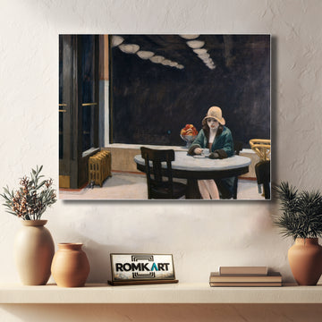 Edward Hopper Automat 1927 – Reproduction