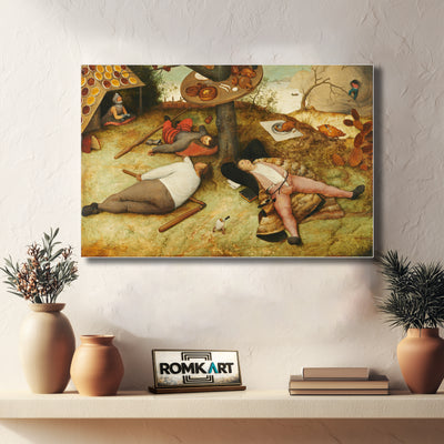 Pieter Brueghel The Elder The Land Of Cockaigne 1567 – Reproduction