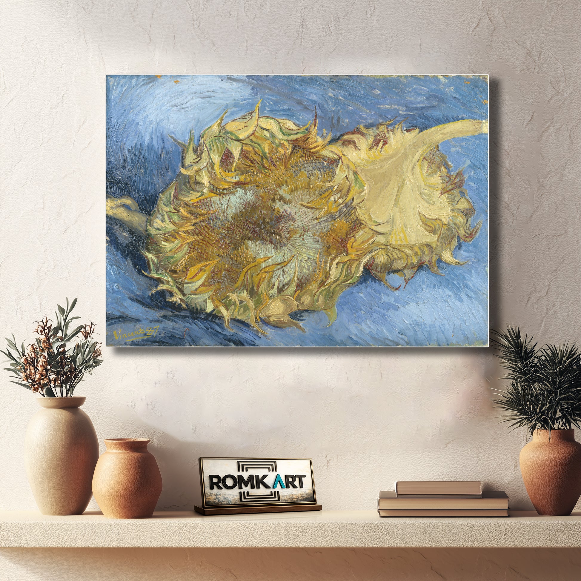 Vincent Van Gogh Sunflowers 1887 – Reproduction