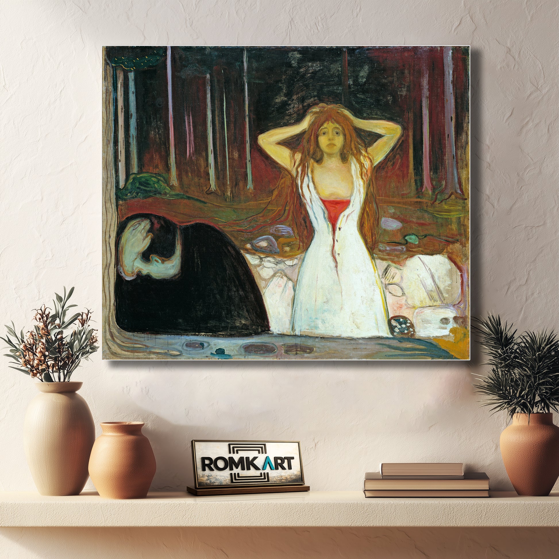 Edvard Munch Ashes 1894 National Gallery Of Norway – Reproduction