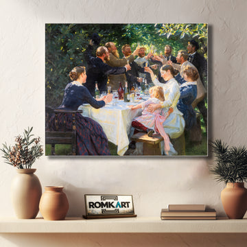 Peder Severin Kroyer Hip Hip Hurra – Reproduction