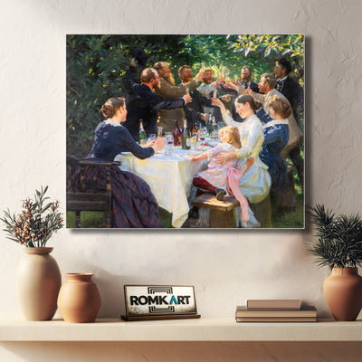 Peder Severin Kroyer Hip Hip Hurra – Reproduction