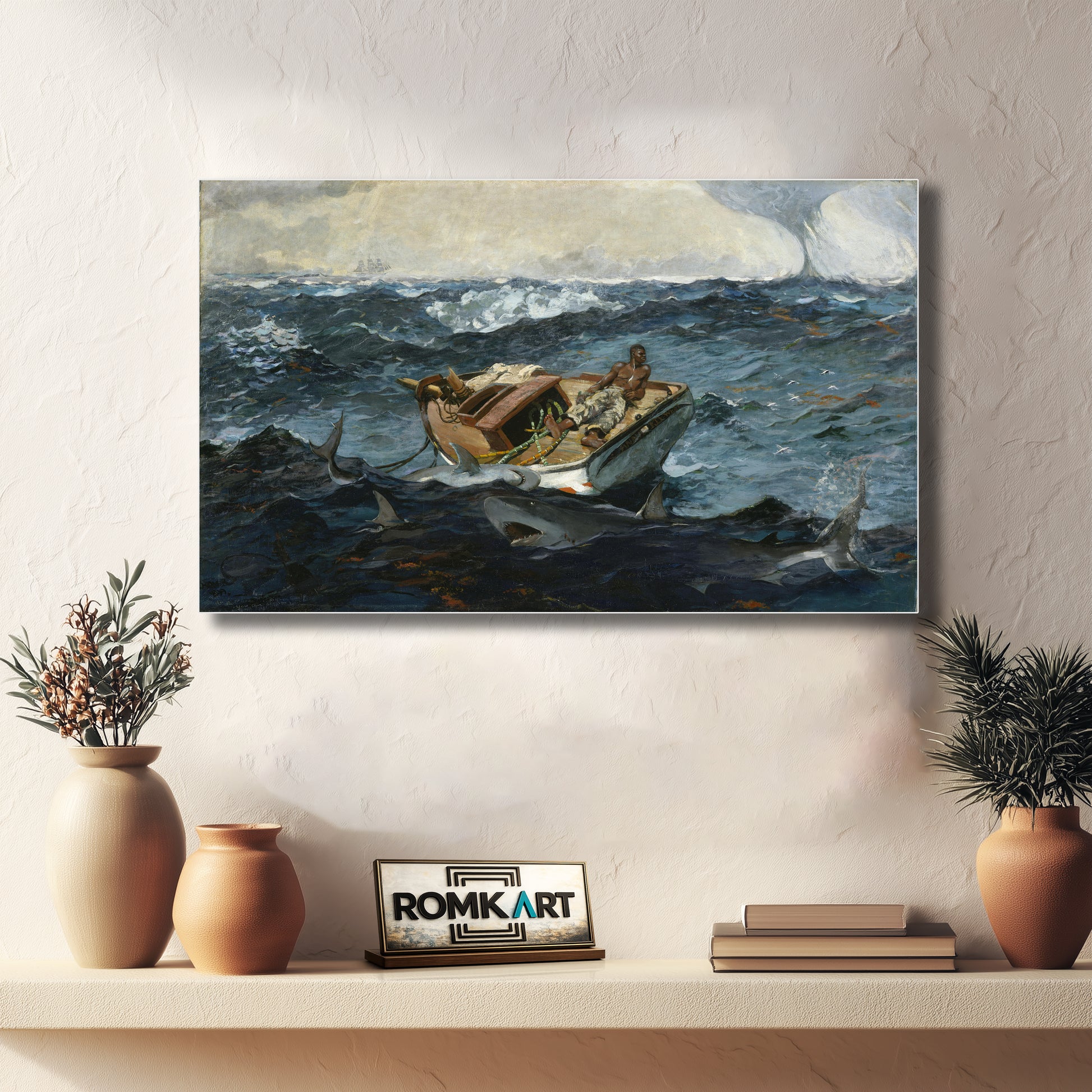 Winslow Homer The Gulf Stream 1889 – Reproduction