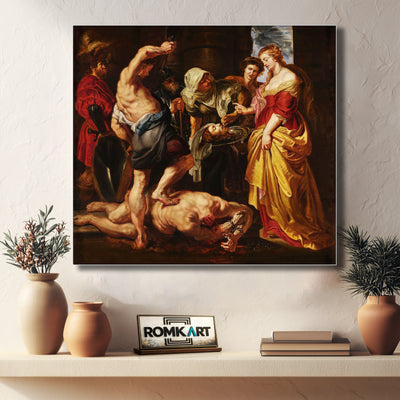 Peter Paul Rubens Salome Presented With The Head Of Saint John The Baptist 1609 – Reproduction