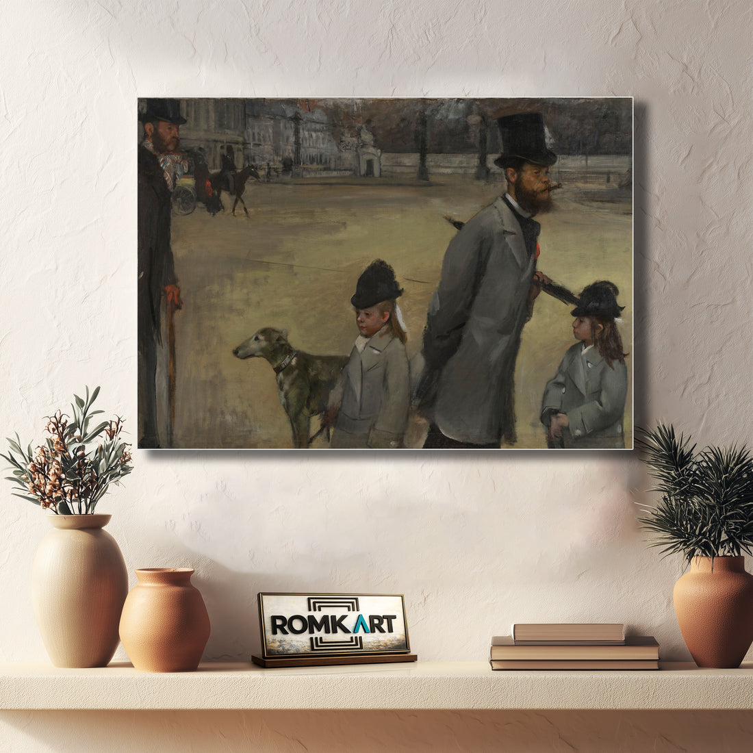 Edgar Degas Place De La Concord 1875 – Reproduction