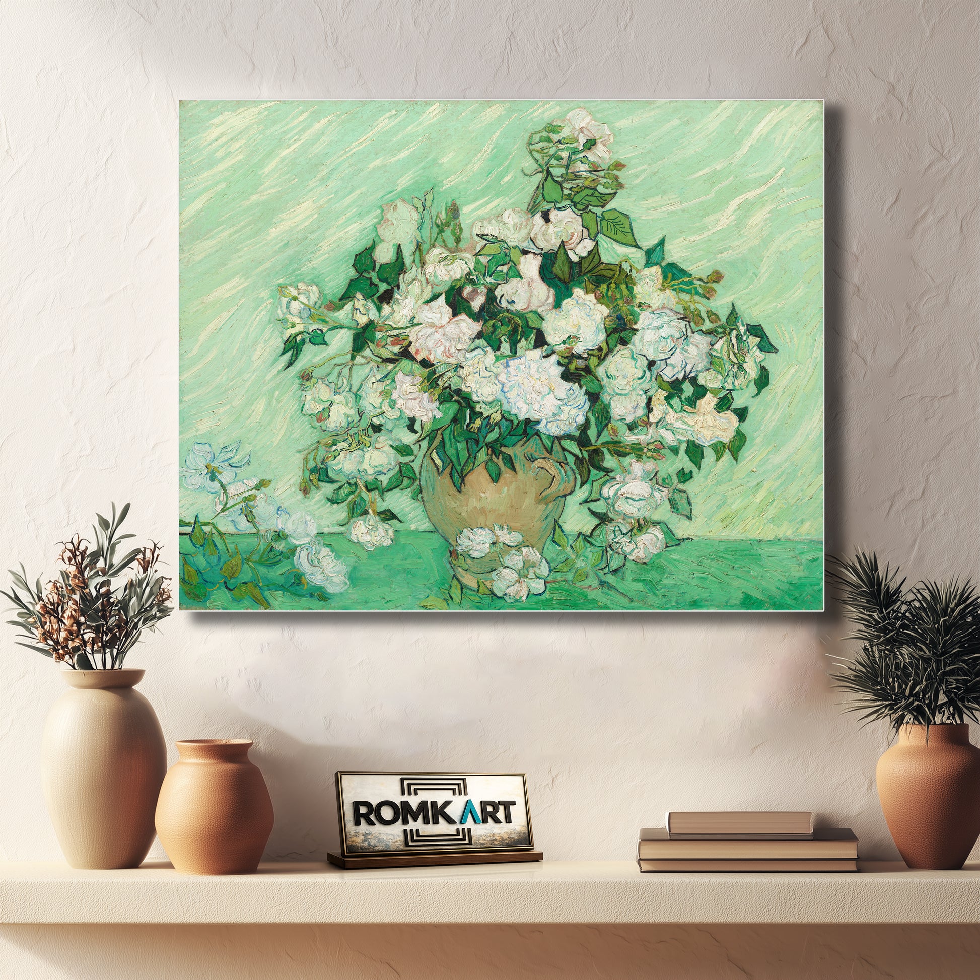 Vincent Van Gogh Roses 1890 – Reproduction