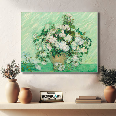 Vincent Van Gogh Roses 1890 – Reproduction