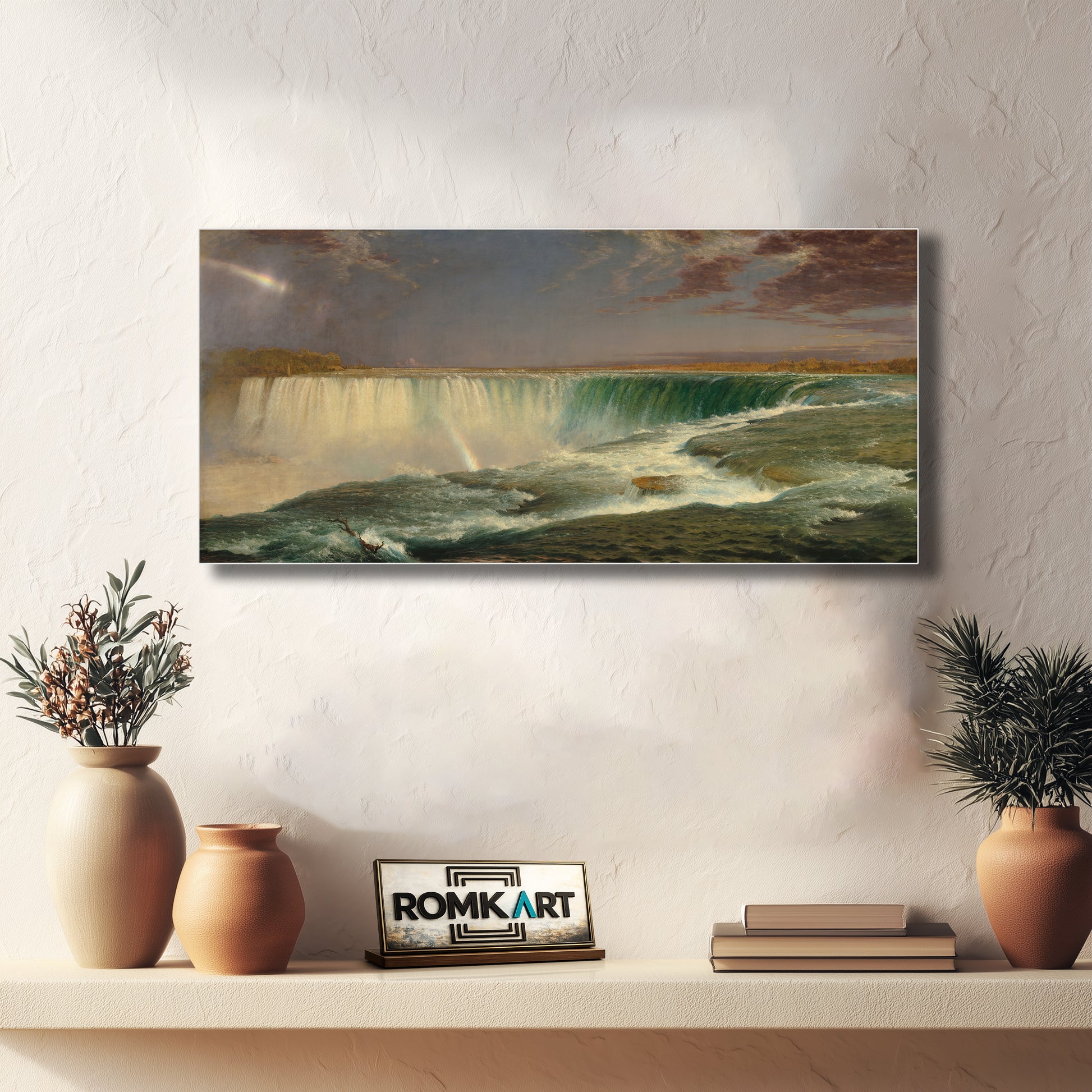 Frederic Edwin Church Niagara Falls 1857 – Reproduction