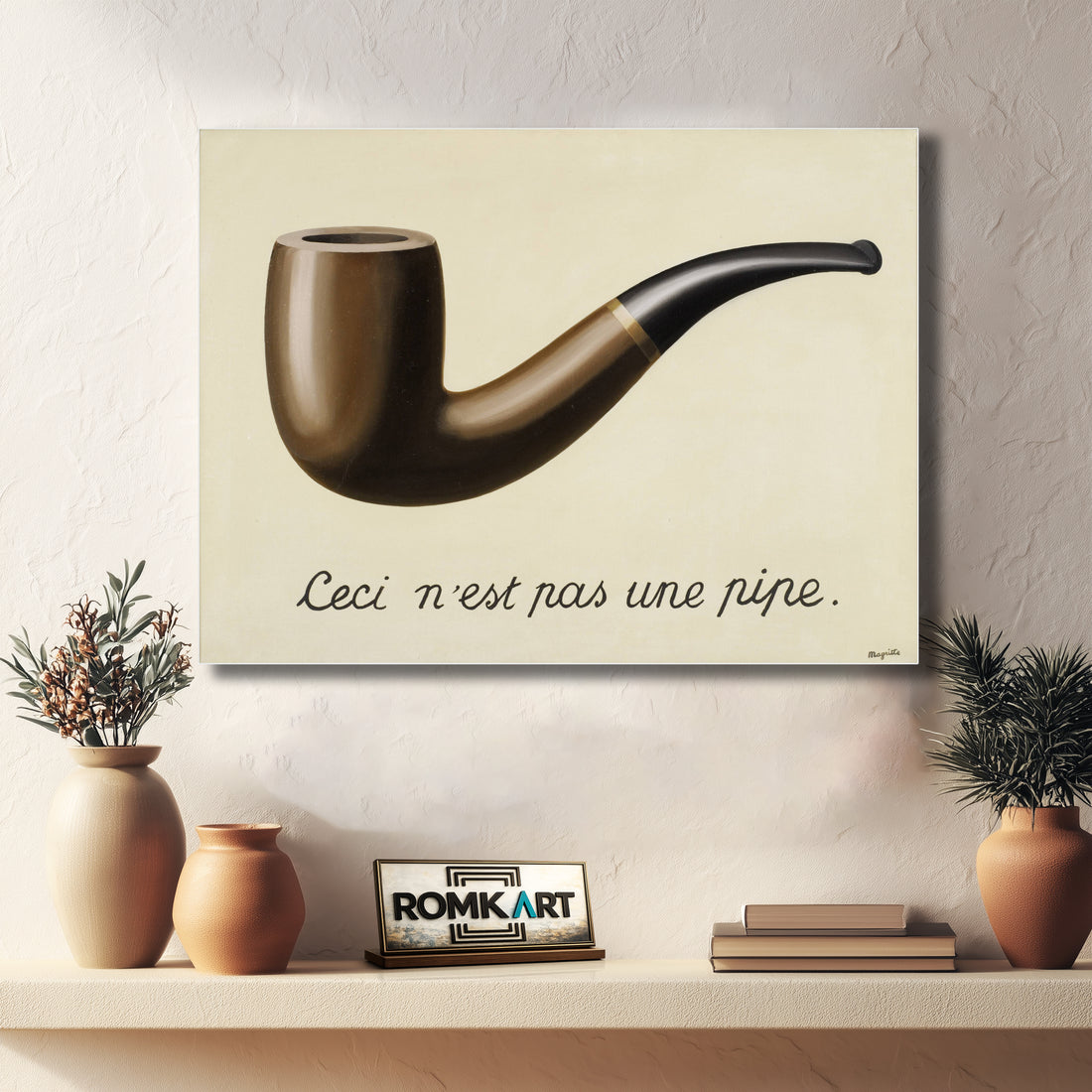 Rene Magritte The Treachery Of Images 1929 – Reproduction