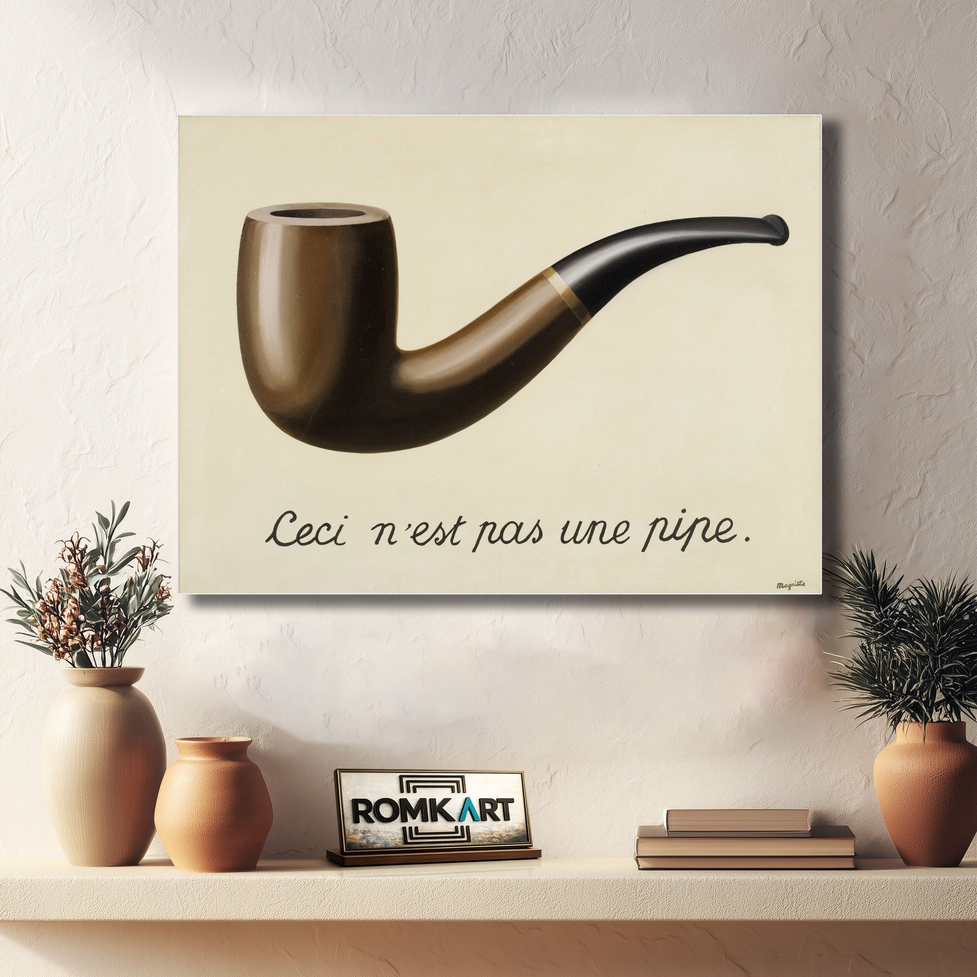 Rene Magritte The Treachery Of Images 1929 – Reproduction