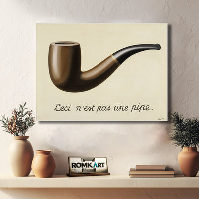 Rene Magritte The Treachery Of Images 1929 – Reproduction
