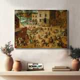 Pieter Bruegel The Elder Childrens Games 1560 – Reproduction