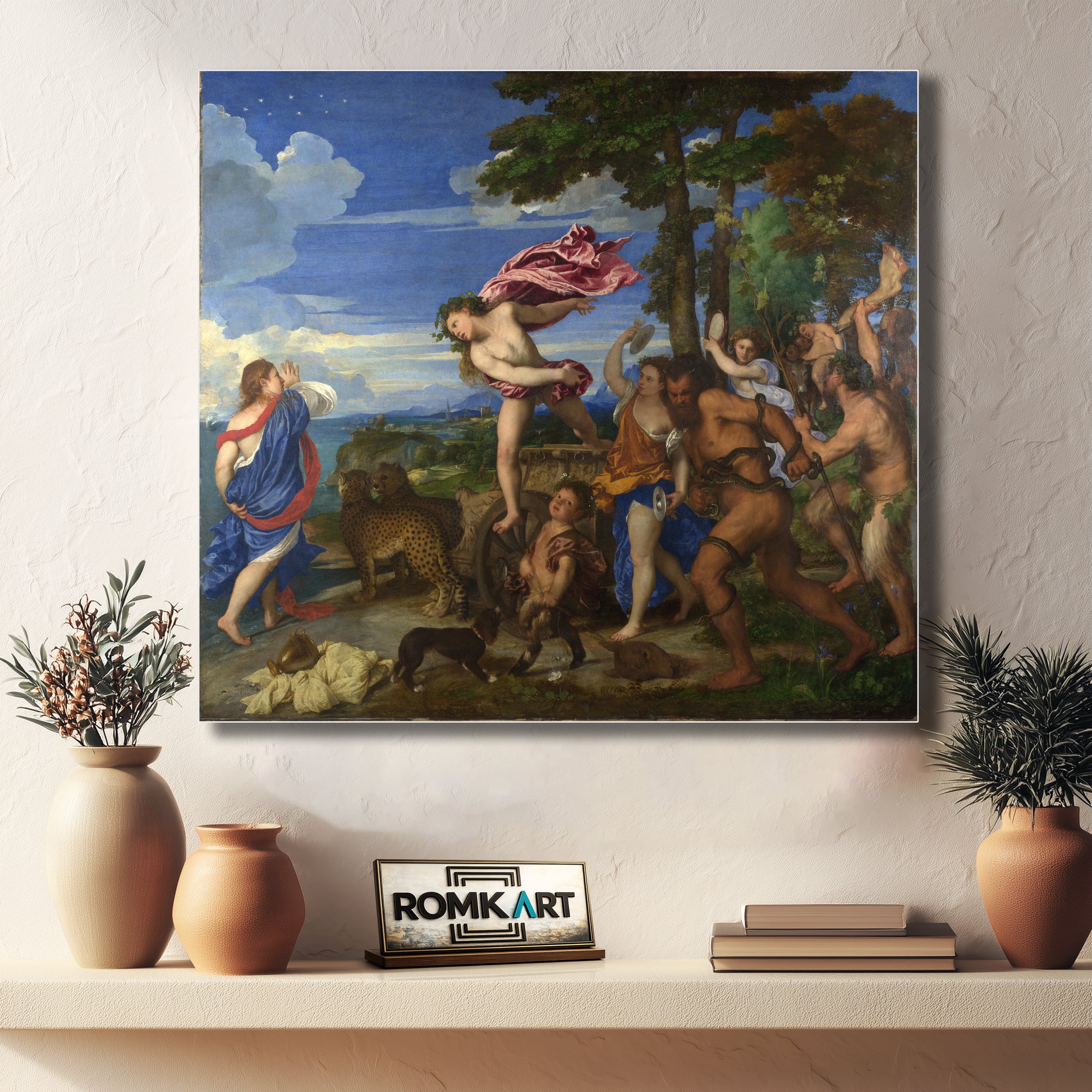 Titian Bacchus And Ariadne 1522 - 1523 – Reproduction