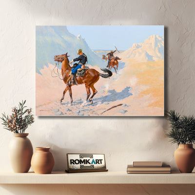 Frederic Remington The Advance-guard Or The Military Sacrifice 1890 – Reproduction