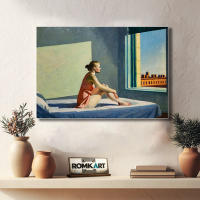 Edward Hopper Morning Sun 1952 – Reproduction