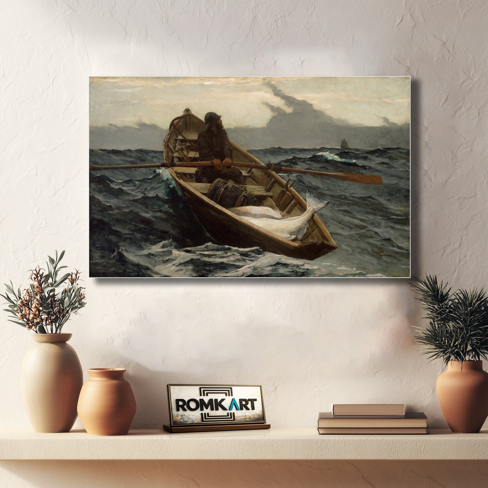 Winslow Homer The Fog Warning 1885 – Reproduction