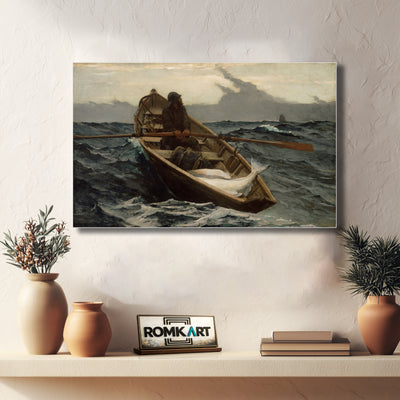 Winslow Homer The Fog Warning 1885 – Reproduction