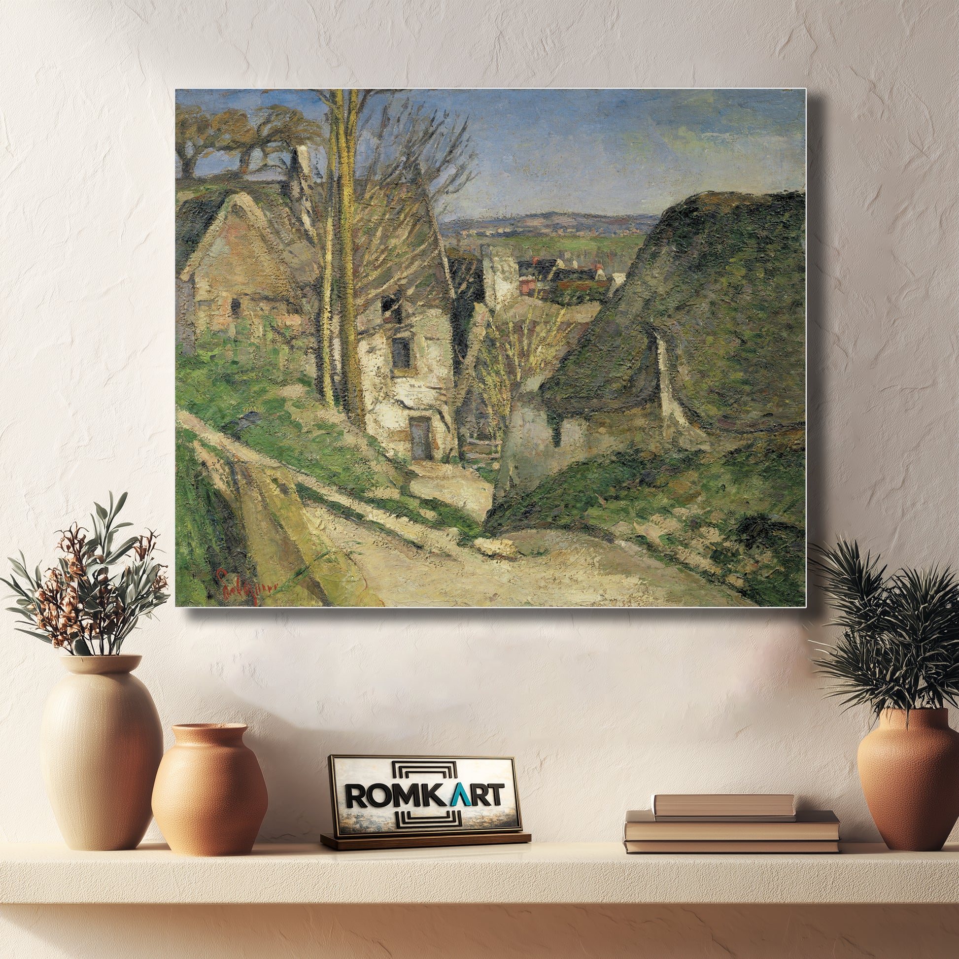 Paul Cezanne The House Of The Hanged Man 1873 – Reproduction