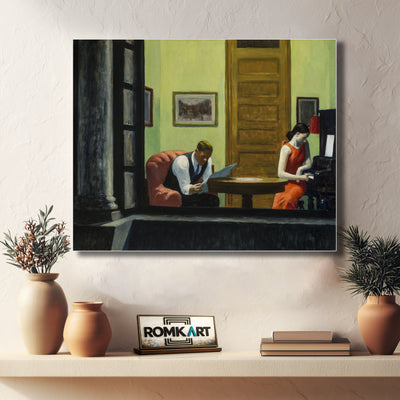 Edward Hopper Room In New York 1932 – Reproduction