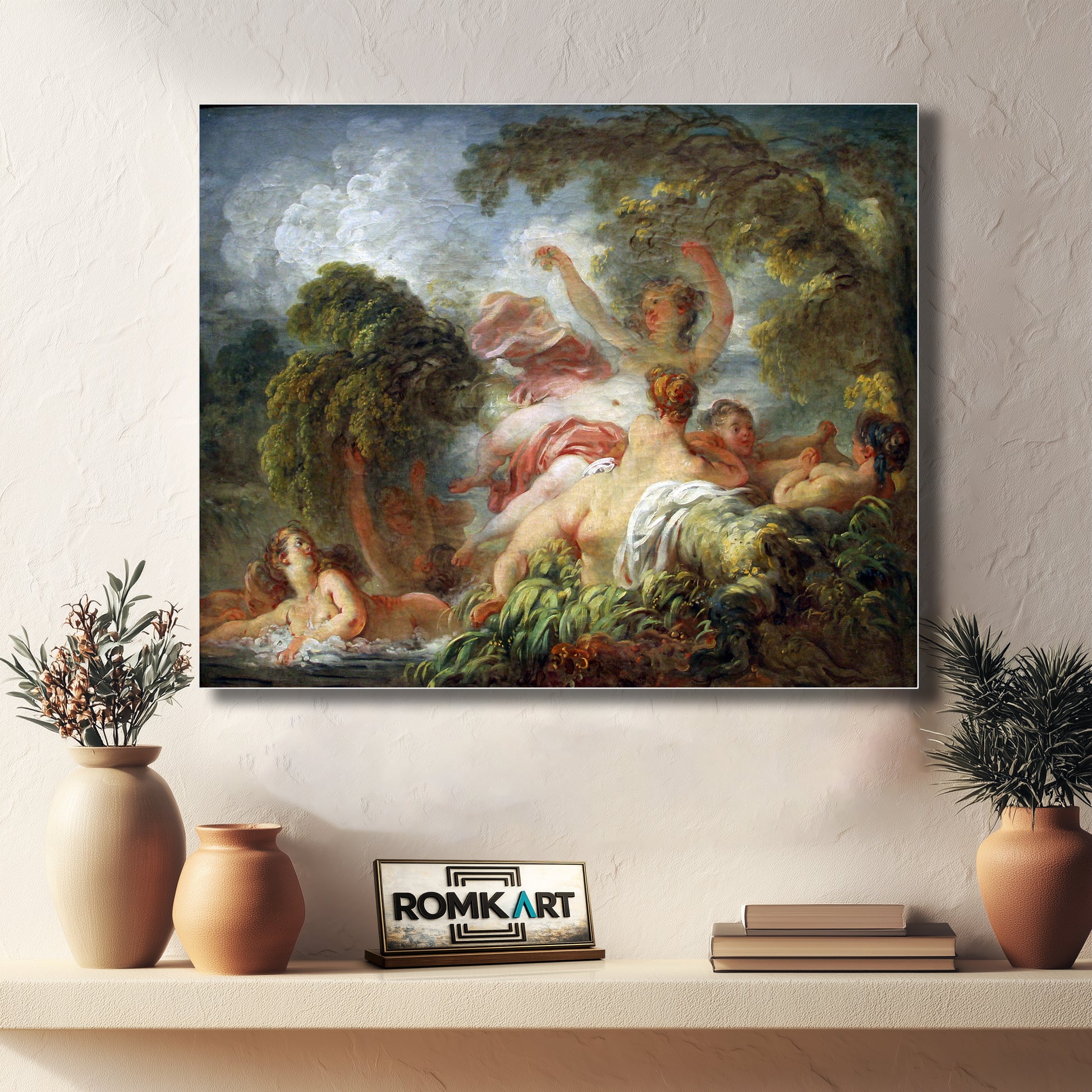 Jean-honor Fragonard The Bathers 1765 – Reproduction