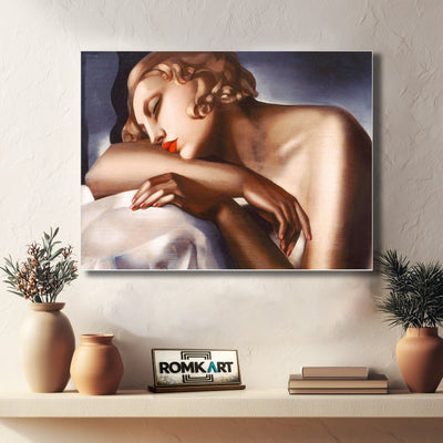 Tamara De Lempicka La Dormeuse 1930 Portraits Of Aristocrats And The Wealthy – Reproduction