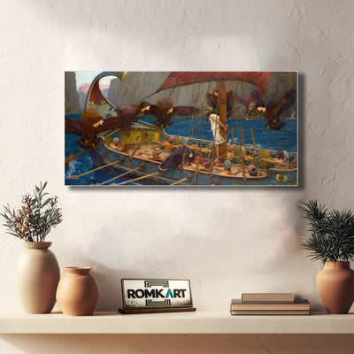 John William Waterhouse Ulysses And The Sirens 1891 – Reproduction