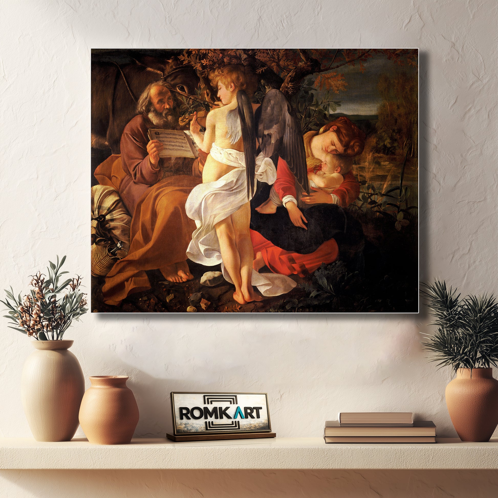 Caravaggio Rest On The Flight Into Egypt 1597 – Reproduction