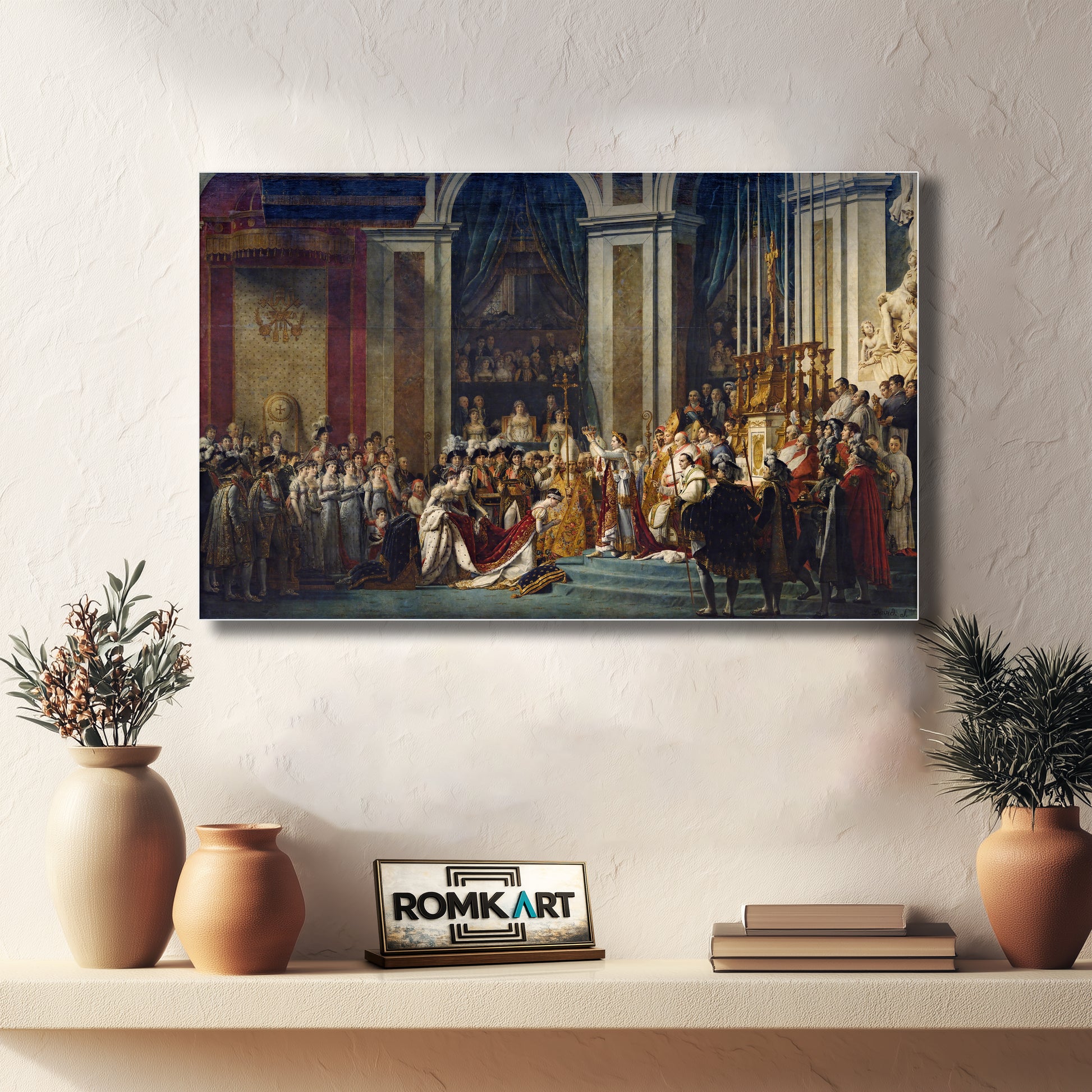 Jacques-louis David The Coronation Of Napoleon – Reproduction