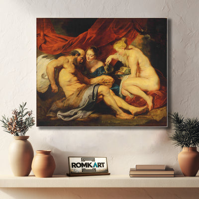 Peter Paul Rubens Lot And His Daughters 1614 – Reproduction
