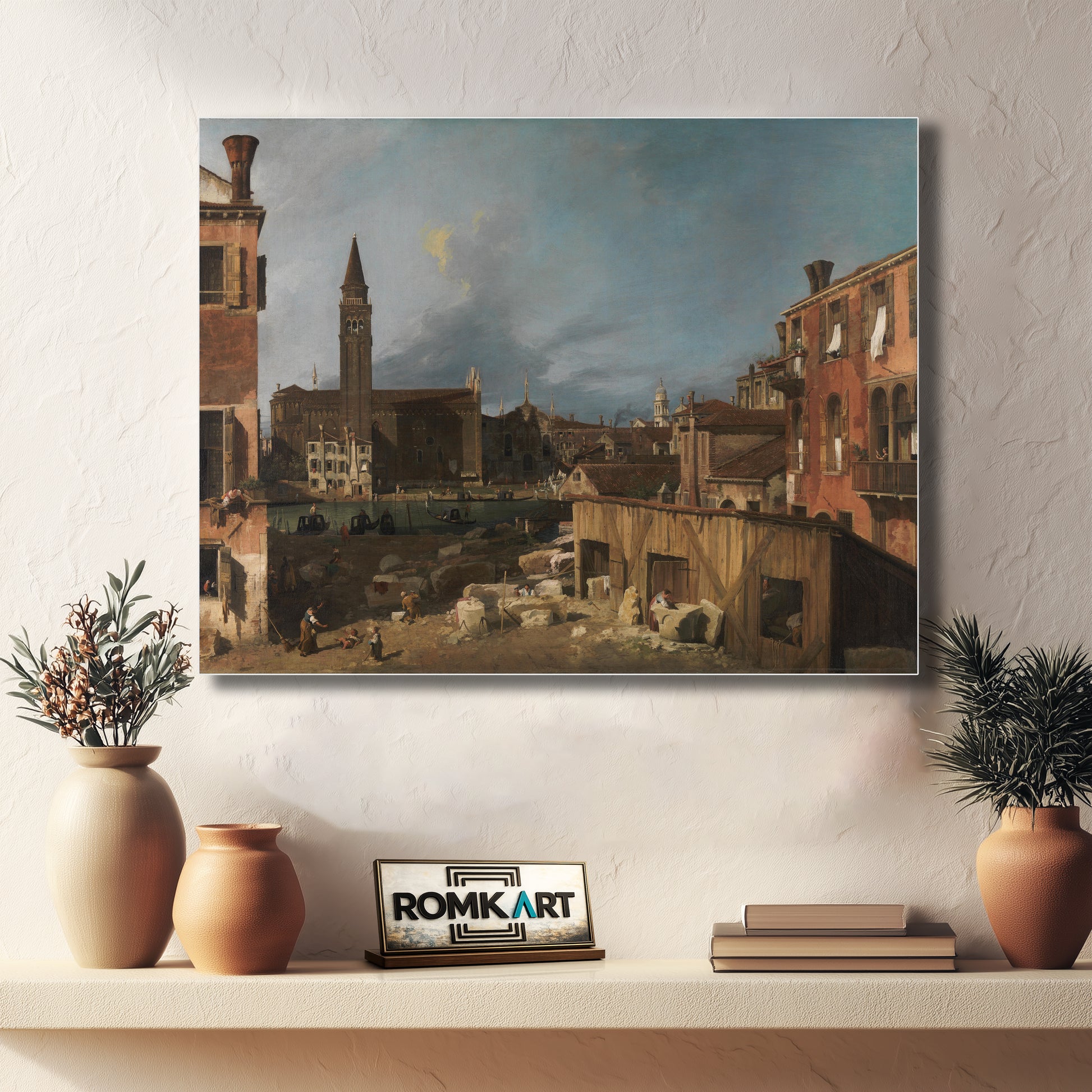 The Stonemason's Yard 1725 – Reproduction