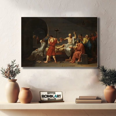 Jacques-louis David The Death Of Socrates 1787 – Reproduction