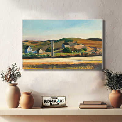 Edward Hopper Road And House South Truro 1930-1933 – Reproduction