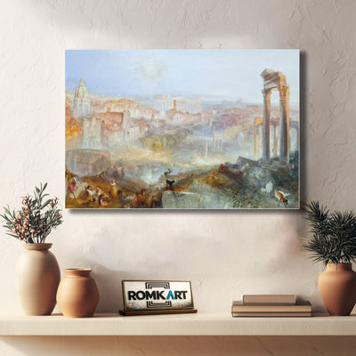 William Turner Modern Rome Campo Vaccino 1839 – Reproduction