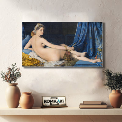 Jean Auguste Dominique Ingres The Grande Odalisque 1814 – Reproduction