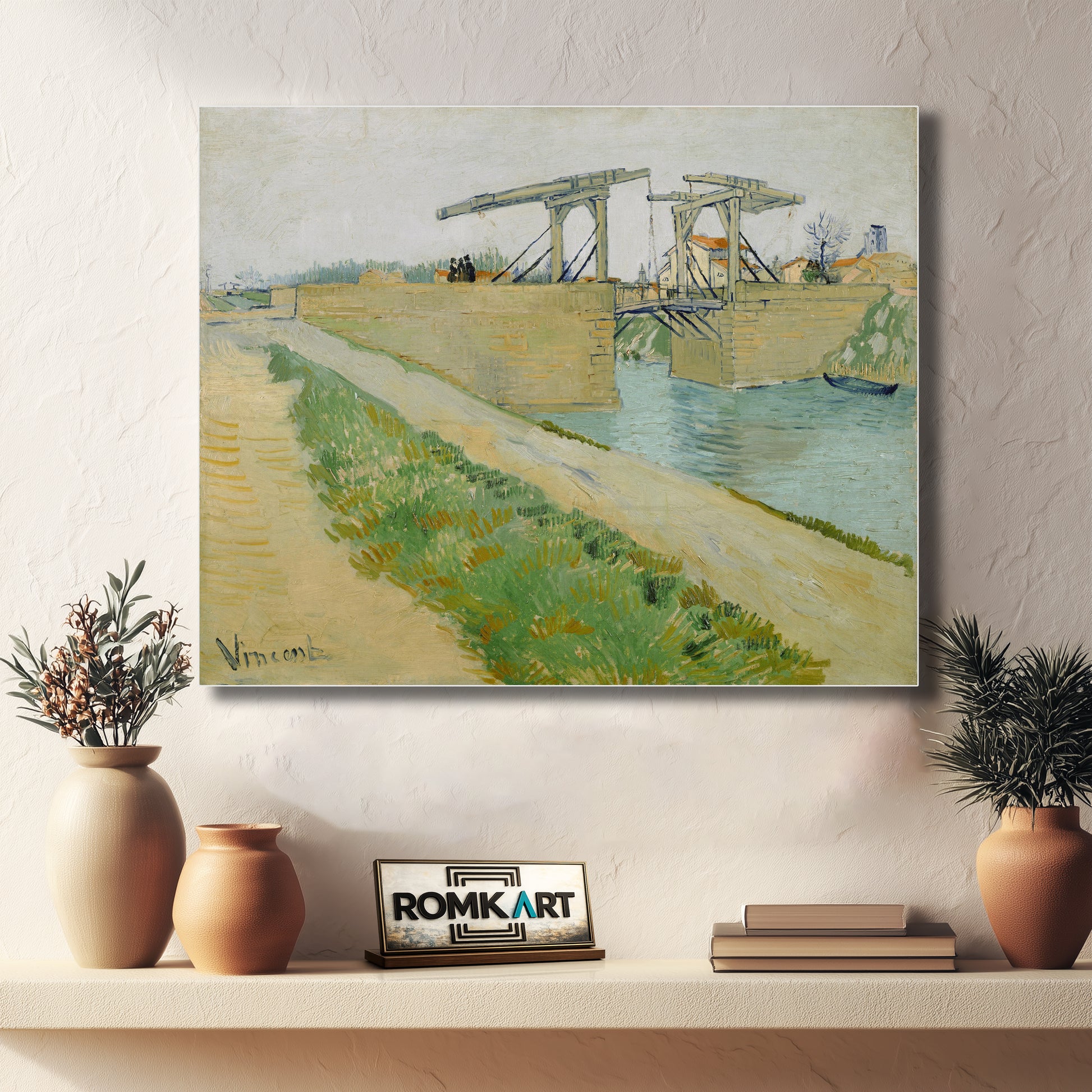 Vincent Van Gogh The Langlois Bridge 1888 – Reproduction