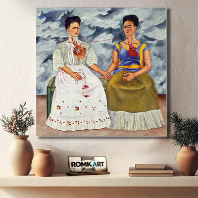 Frida Kahlo The Two Fridas 1939 – Reproduction